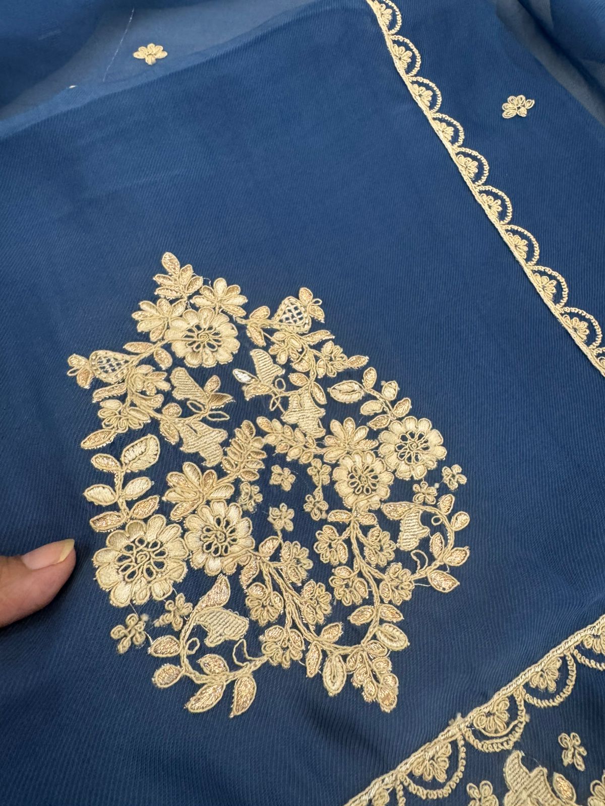 Embroidered Georgette Outfit