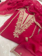 Embroidered Georgette Outfit