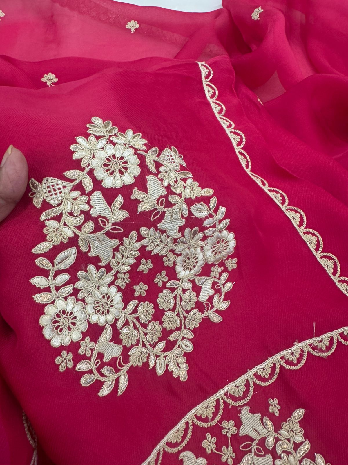 Embroidered Georgette Outfit