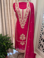 Embroidered Georgette Outfit