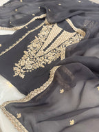 Embroidered Georgette Outfit