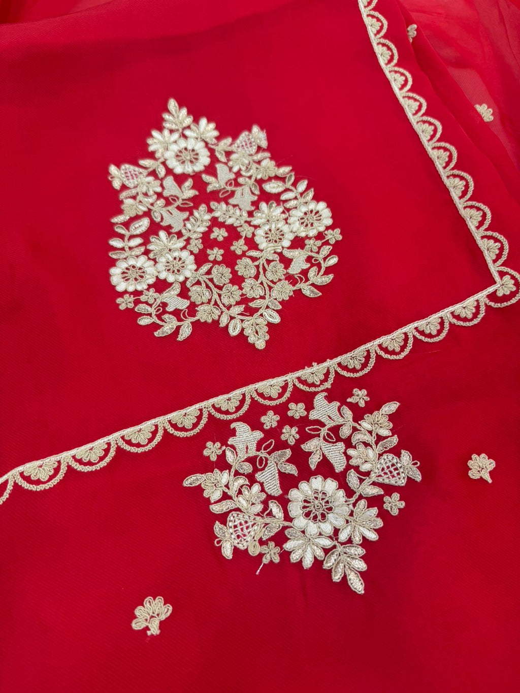 Embroidered Georgette Outfit