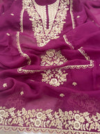 Embroidered Georgette Outfit