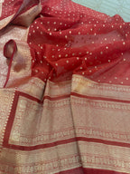 Pure Mul Chanderi Banarsi Woven Suit Set – Festive Collection