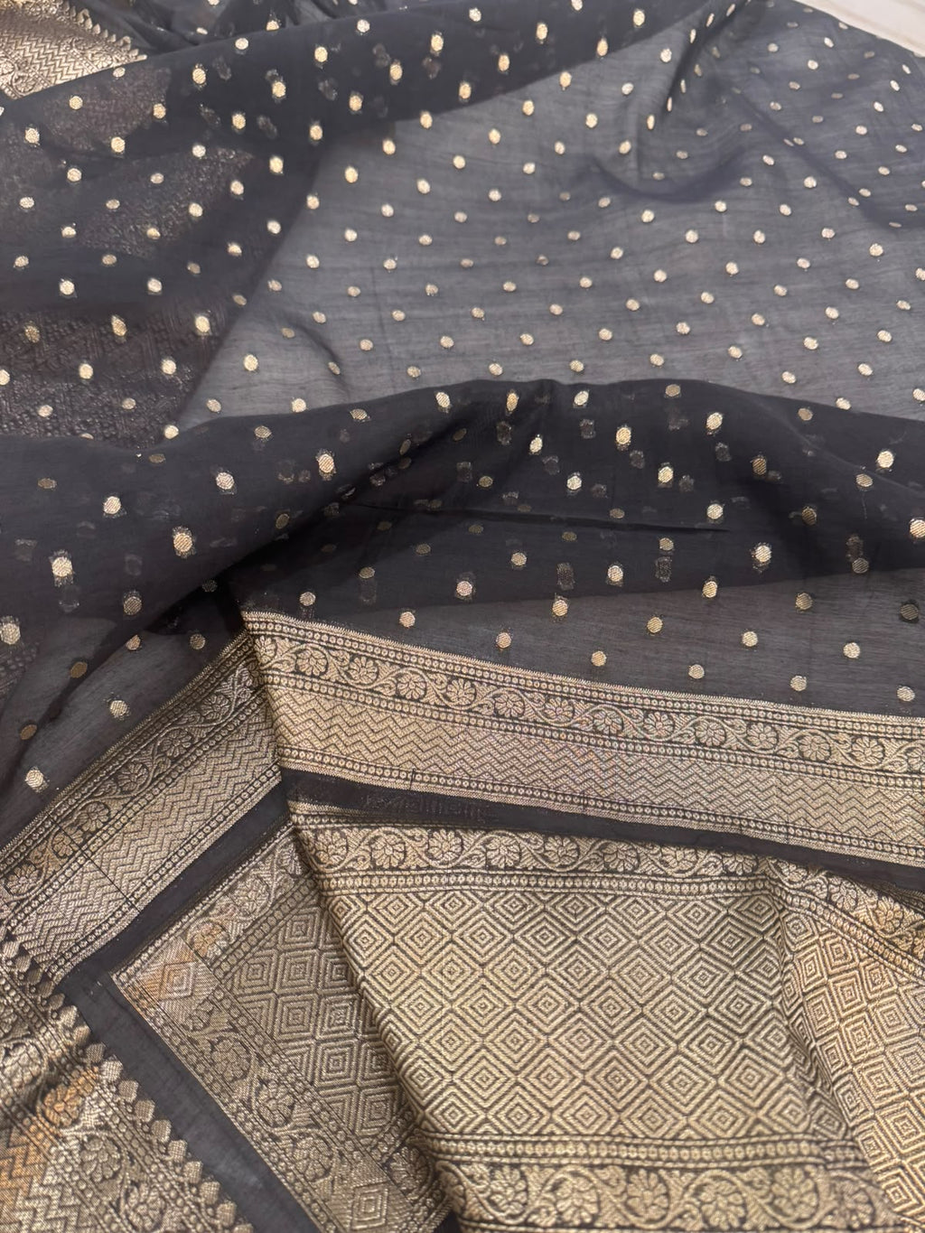 Pure Mul Chanderi Banarsi Woven Suit Set – Festive Collection