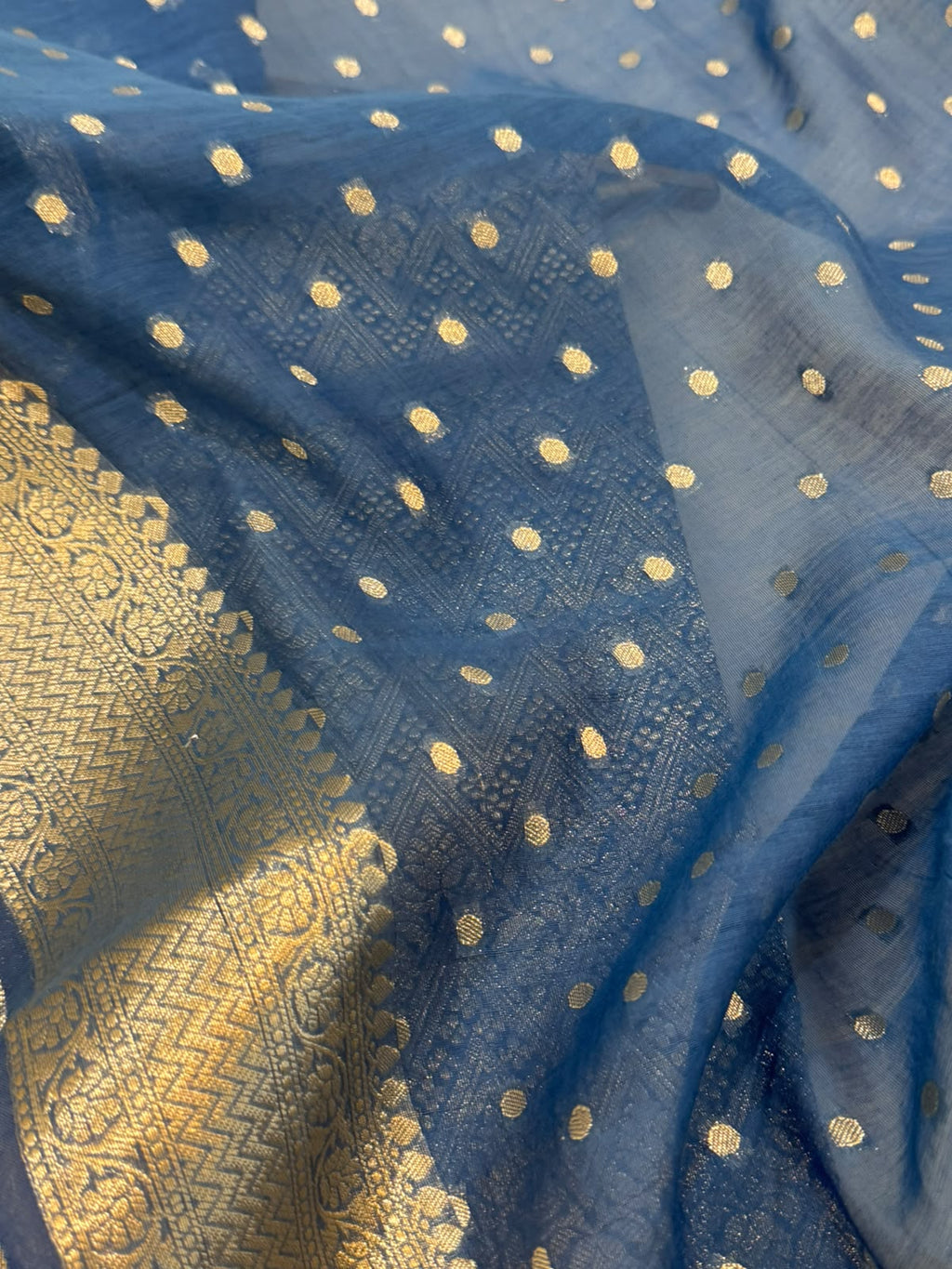 Pure Mul Chanderi Banarsi Woven Suit Set – Festive Collection