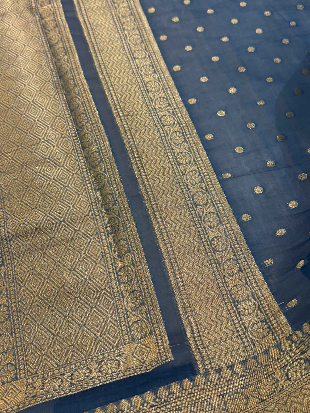 Pure Mul Chanderi Banarsi Woven Suit Set – Festive Collection