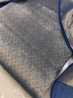 Pure Mul Chanderi Banarsi Woven Suit Set – Festive Collection