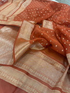 Pure Mul Chanderi Banarsi Woven Suit Set – Festive Collection