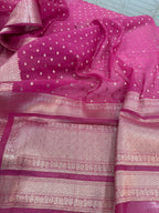 Pure Mul Chanderi Banarsi Woven Suit Set – Festive Collection