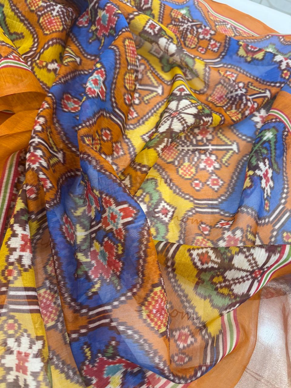 Pure Mulchanderi Banjara Embroidery Kurta Set