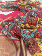 Pure Mulchanderi Banjara Embroidery Kurta Set
