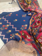 Pure Mulchanderi Banjara Embroidery Kurta Set