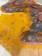 Pure Mulchanderi Banjara Embroidery Kurta Set