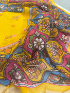 Pure Mulchanderi Banjara Embroidery Kurta Set
