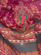 Digital Printed Crepe Kurta Set with Georgette Dupatta