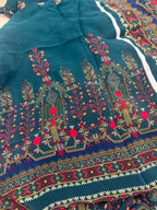 Digital Printed Crepe Kurta Set with Georgette Dupatta