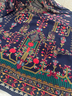 Digital Printed Crepe Kurta Set with Georgette Dupatta