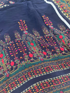 Digital Printed Crepe Kurta Set with Georgette Dupatta