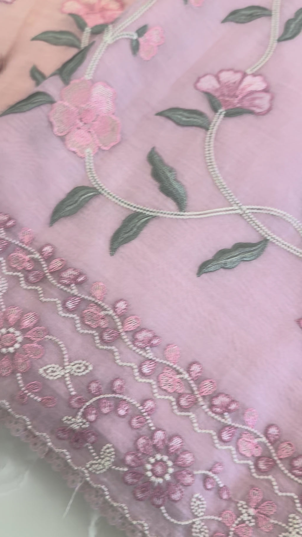 Pure Mul Chanderi Embroidered Kurta Dupatta Set